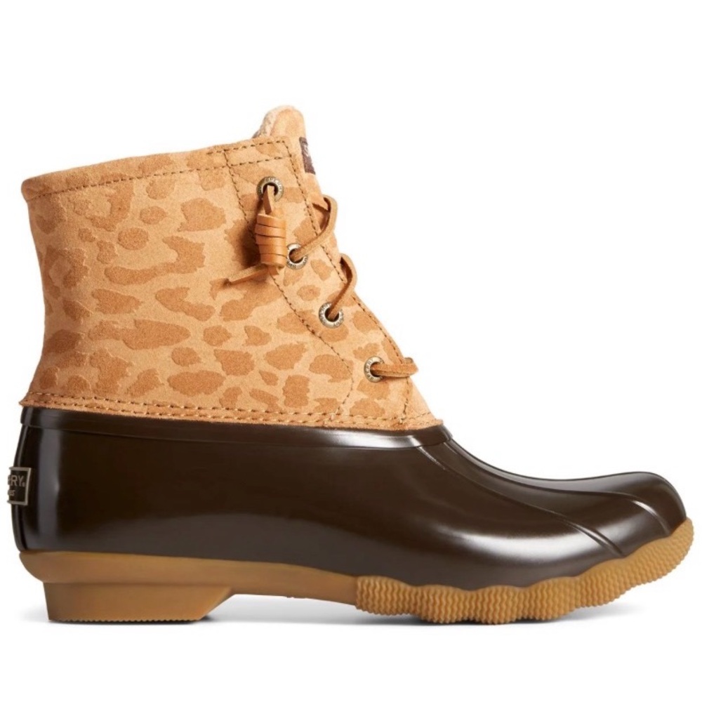 Sperry Saltwater™ Cheetah Duck Boot - Picture 11 of 14